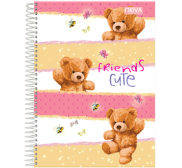 CAD.UNIV.C.D.15X1 240FLS FRIENDS CUTE 1336-2 C/2